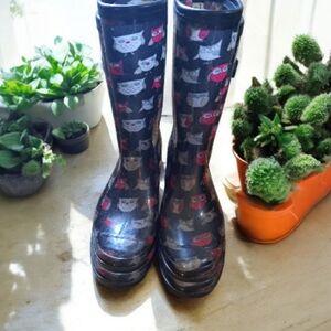 Owl Rain Boots By Capelli of New York Size 9